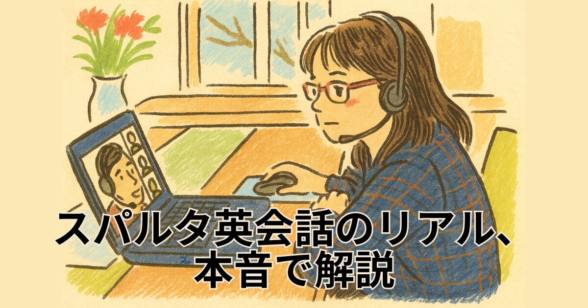 スパルタ英会話のリアル、 本音で解説